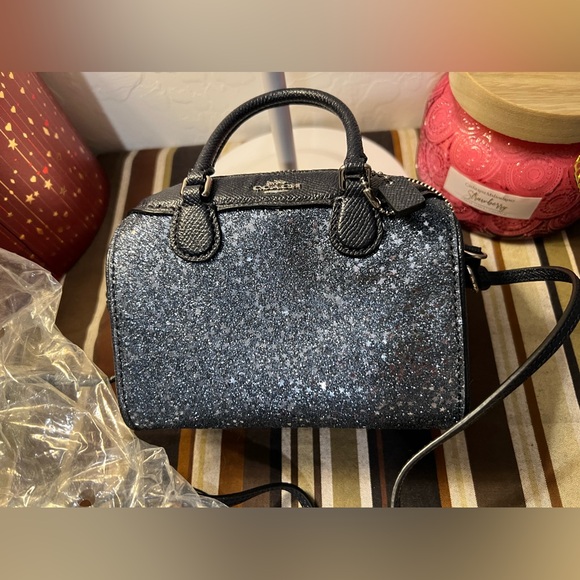 Coach Glitter Micro Mini Bennet Crossbody/Satchel NWT - Picture 3 of 7